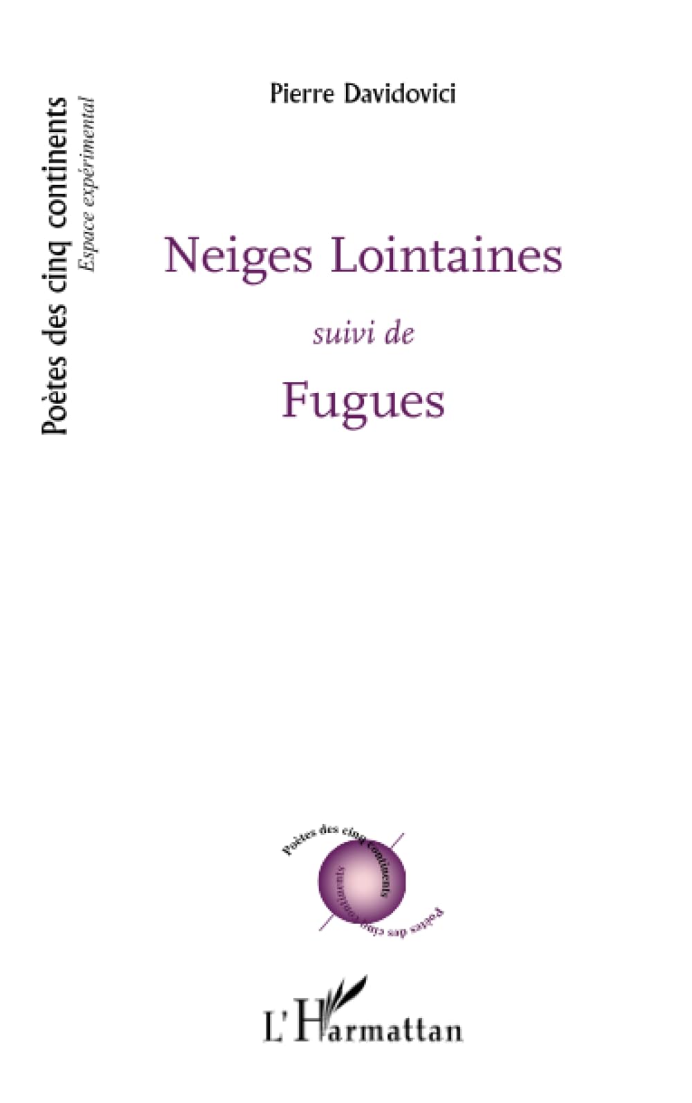 Neiges Lointaines: suivi de Fugues Poetry