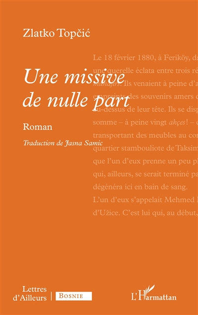 Product Image: Une missive de nulle part