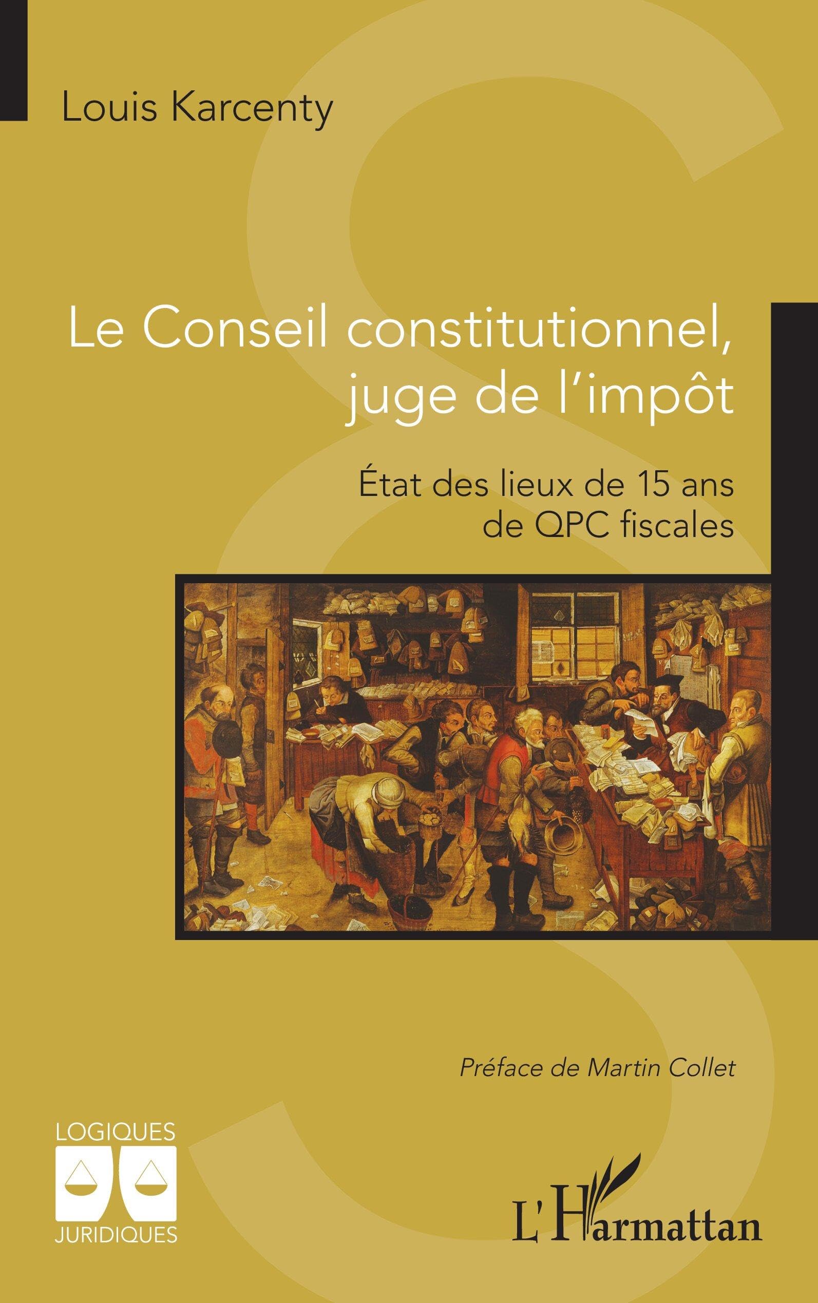 Le Conseil constitutionnel,  juge de l'impôt Law