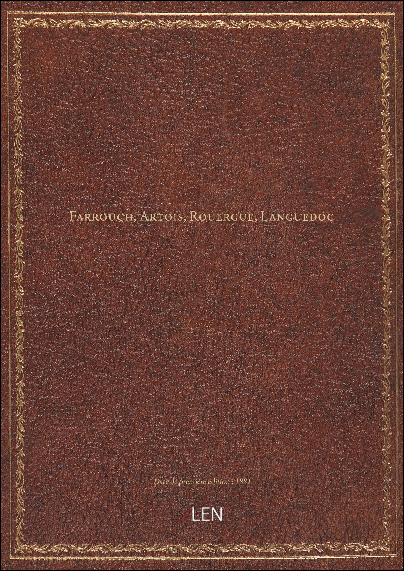 Farrouch, Artois, Rouergue, Languedoc book