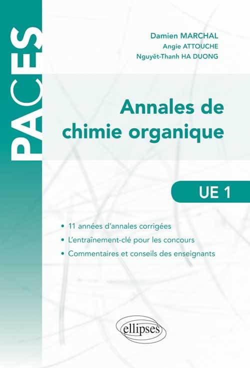 Annales de chimie organique UE 1 book