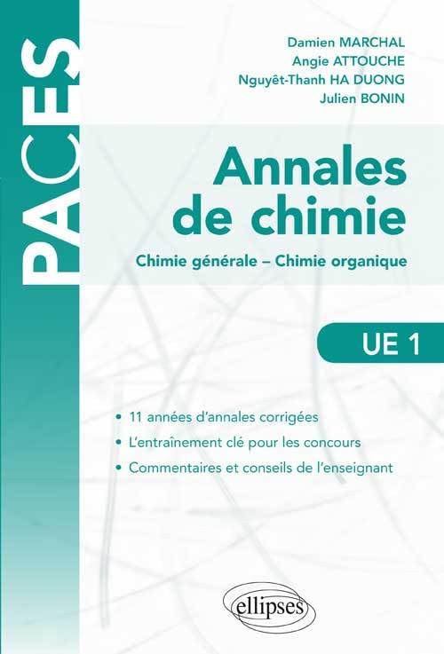 Annales de chimie UE1: Chimie générale - Chimie organique book