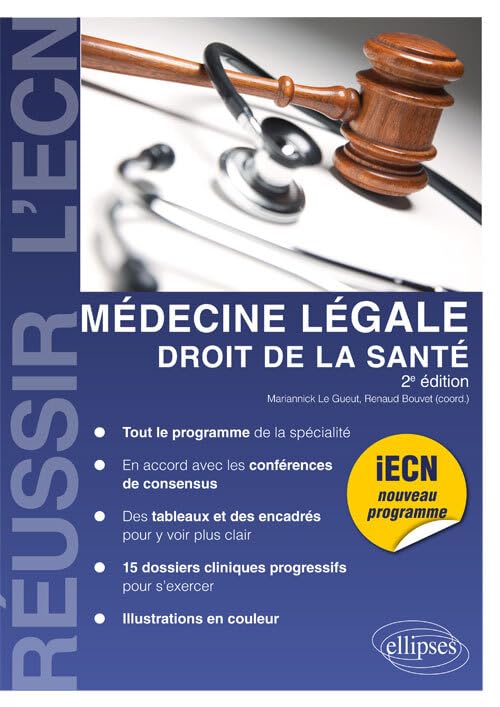 Médecine légale, droit de la santé book