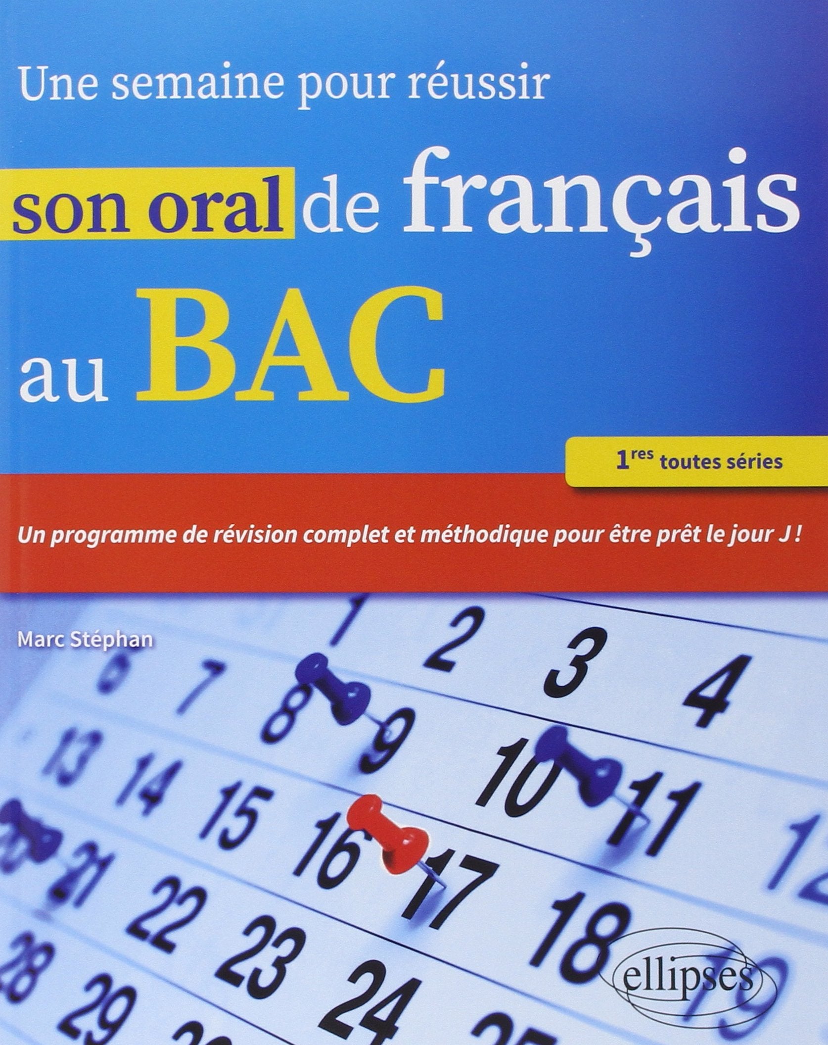 Une semaine pour réussir son oral de français au BAC Non-fiction