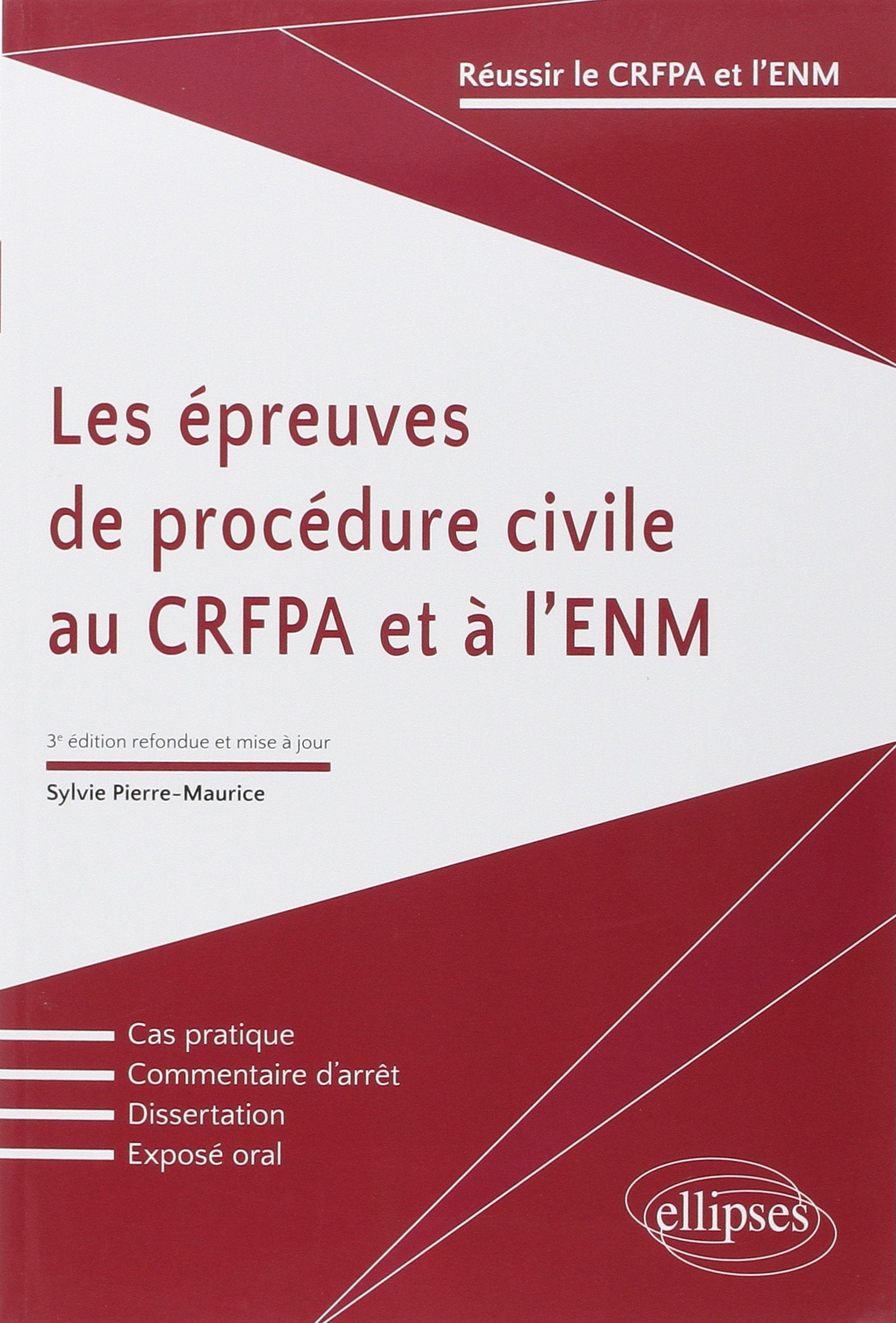 Les épreuves de procédure civile au CRFPA et à l'ENM book