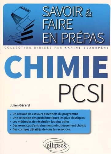 Chimie PCSI (Savoir et Faire en Prépas) Business & Technology