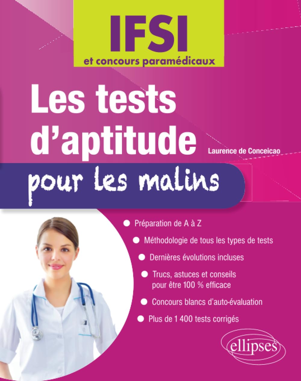 Les tests d'aptitude pour les malins - IFSI et concours paramédicaux Law