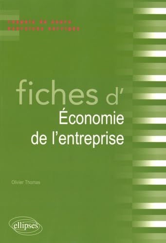 Fiches d’économie de l’entreprise Books