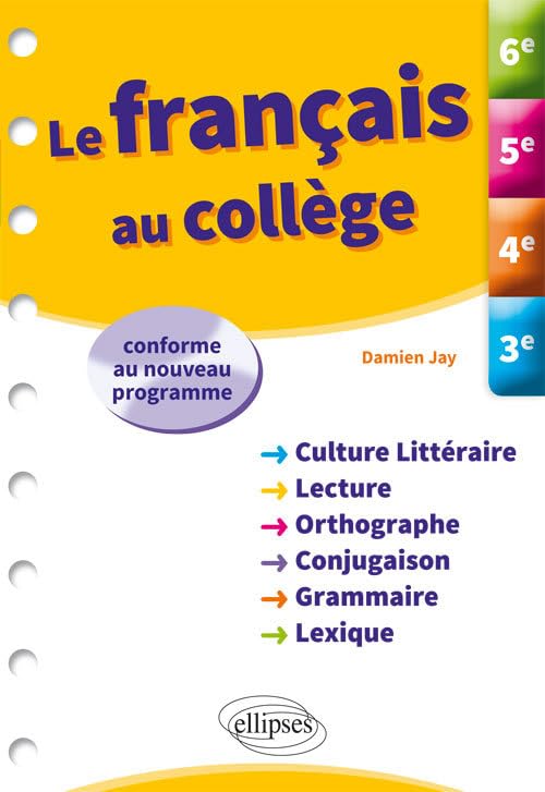 Le Français au Collège 6e-5e-4e-3e - Nouveau programme 2016 book