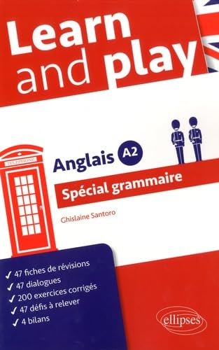 Anglais - Learn and play - Spécial grammaire - Niveau A2: Anglais A2 Spécial grammaire Foreign Languages ​​& Dictionaries