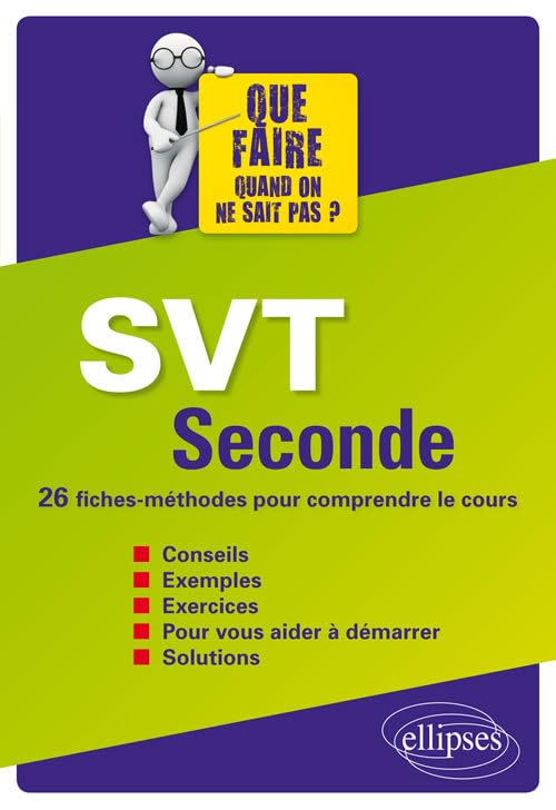 SVT 2de: 26 fiches pour comprendre le cours book