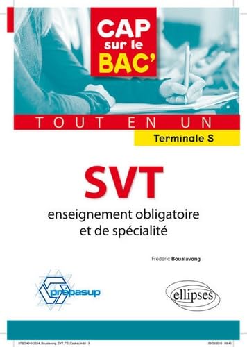 SVT enseignement obligatoire et de spécialité Tle S book