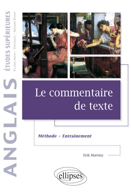 Le commentaire de texte en anglais - Méthode et entraînement - Études supérieures book