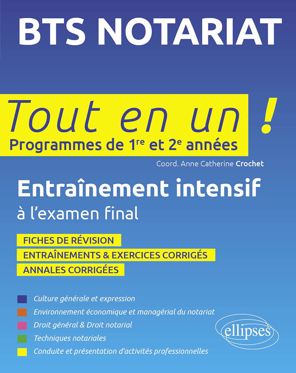 BTS Notariat: Entraînement intensif à l'examen final (Tout-en-un BTS) Law