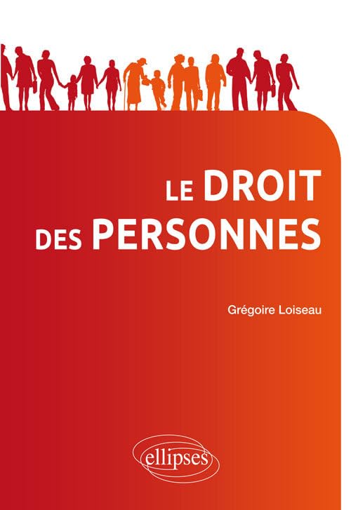 Le droit des personnes book