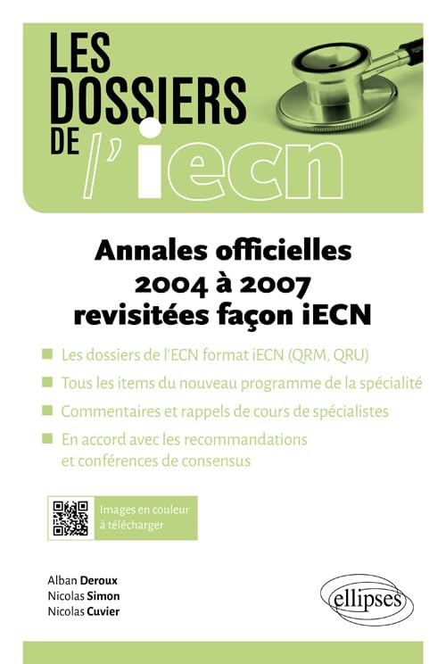 Annales officielles 2004 à 2007 revisités façon iECN book