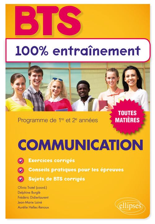 BTS Communication: Programme de 1re et 2e années toutes matières book
