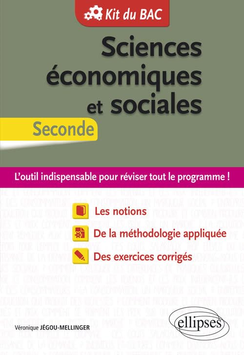 Sciences économiques et sociales 2de book