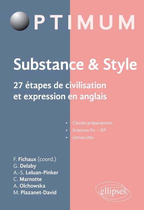Substance & Style: 27 étapes de civilisation et expression en anglais book