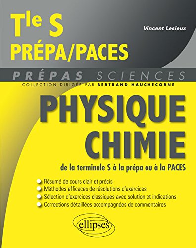 Physique chimie de la terminale S à la prépa ou à la Paces book