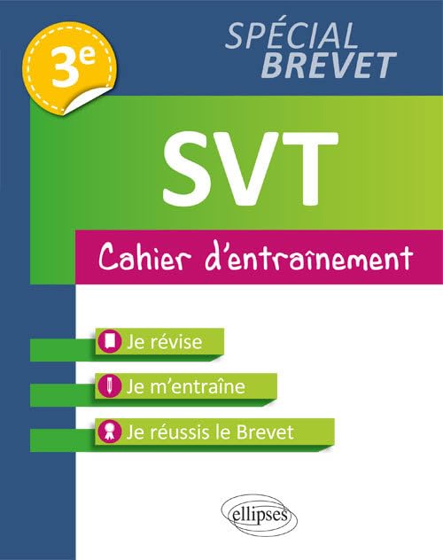 SVT 3e spécial Brevet: Cahier d'entraînement book