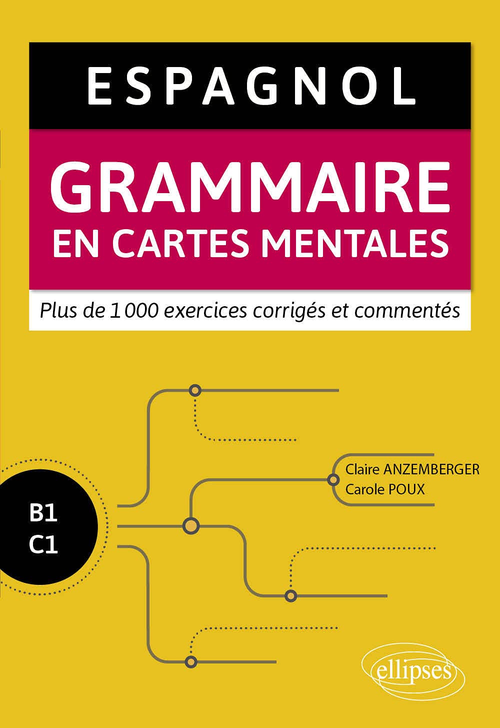 Espagnol. Grammaire en cartes mentales avec exercices corrigés et commentés. B1-C1 Foreign Languages ​​& Dictionaries