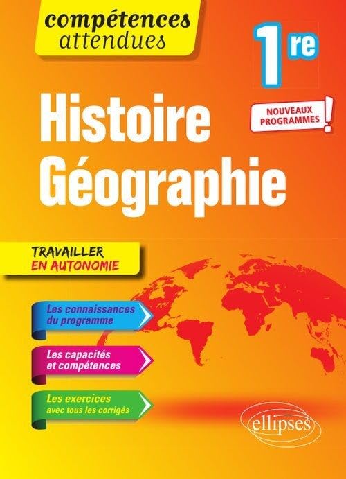Histoire-géographie - Première - nouveaux programmes (Compétences attendues) Non-fiction