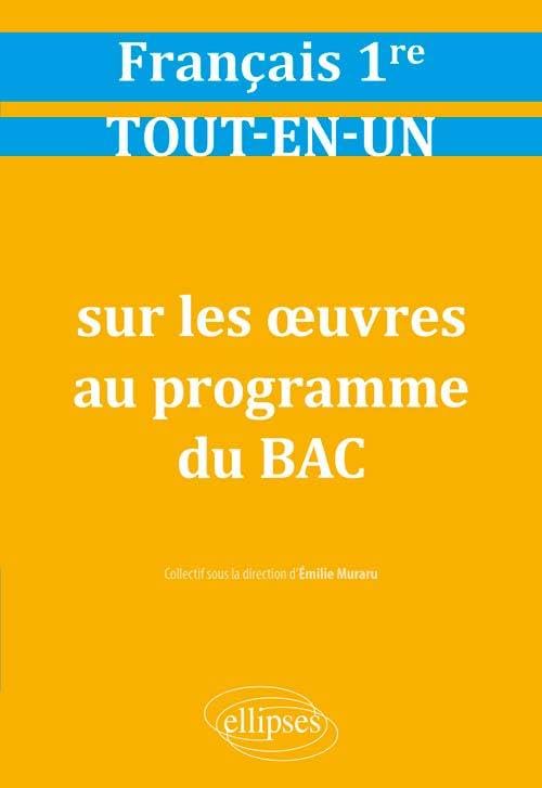 Français, Première. Tout-en-un sur les œuvres au programme du bac.: Tout-en-un sur les oeuvres au programme du Bac Non-fiction