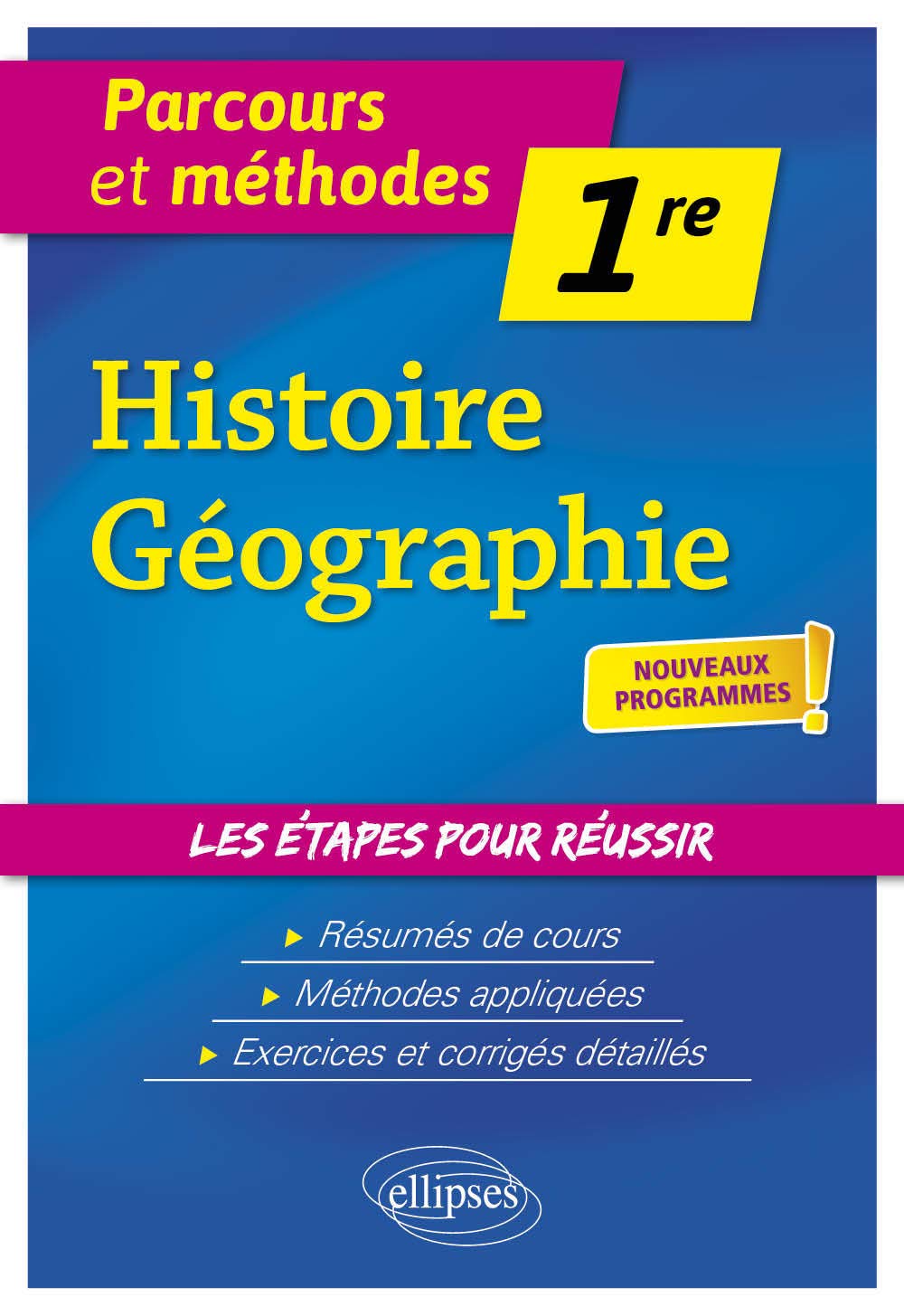 Histoire-Géographie - Première - nouveaux programmes (Parcours et méthodes) Non-fiction