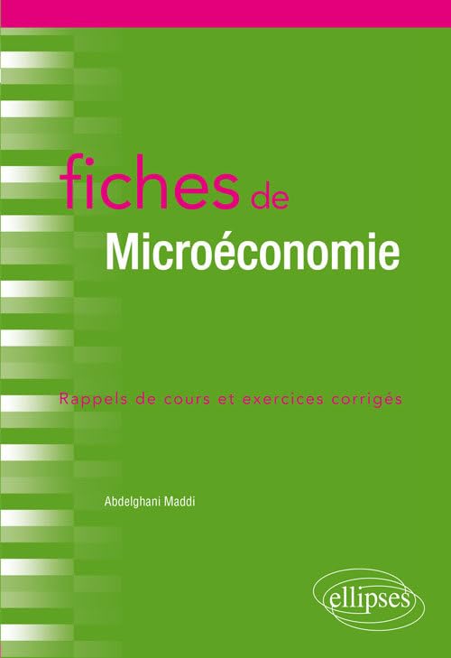 Fiches de Microéconomie book