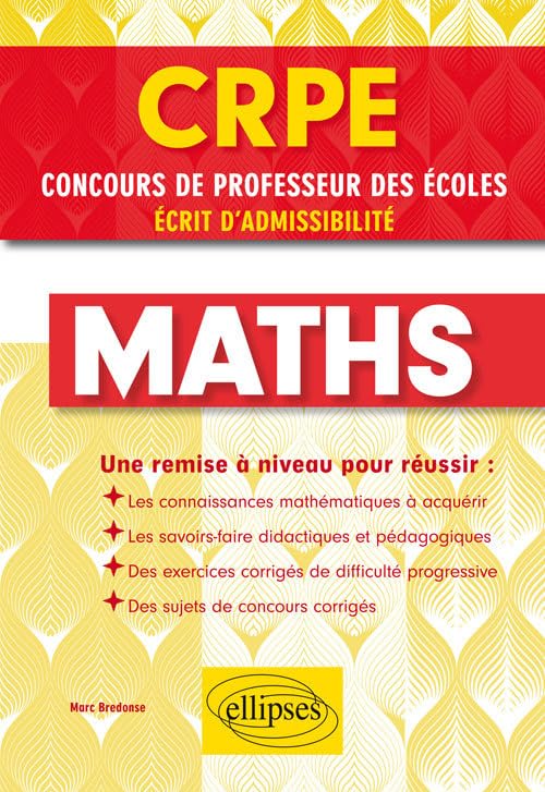 Product Image: Les maths pour le concours de professeur des écoles