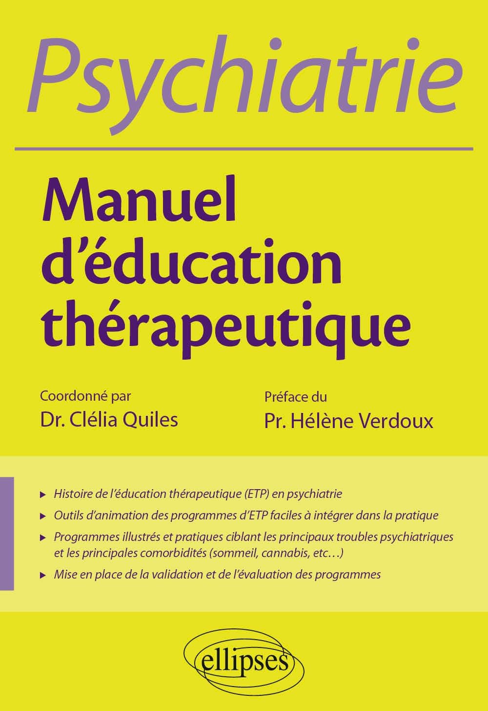 Psychiatrie - Manuel d'éducation thérapeutique Medicine
