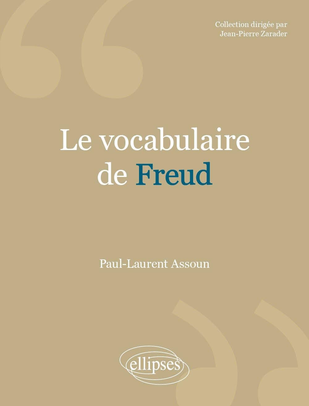 Le vocabulaire de Freud Philosophy