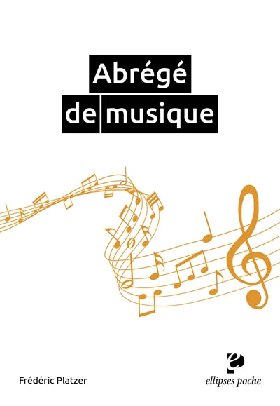 Product Image: Abrégé de musique
