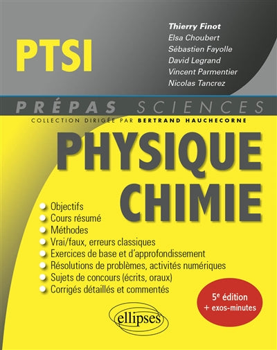 Product Image: Physique chimie PTSI : nouveaux programmes