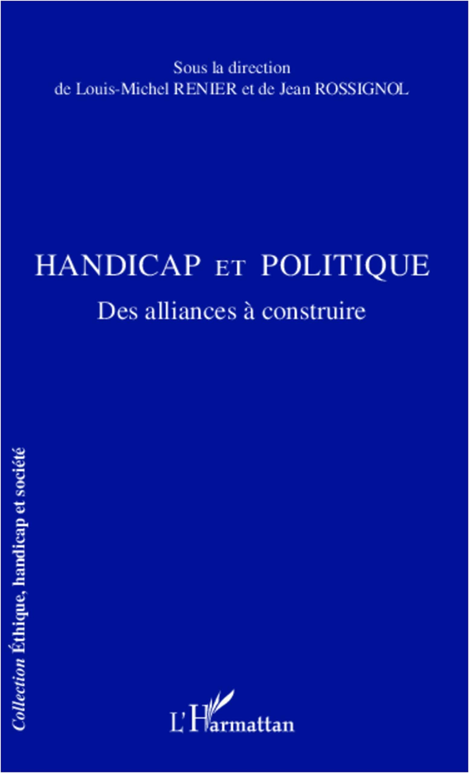 Handicap et politique: Des alliances à construire book