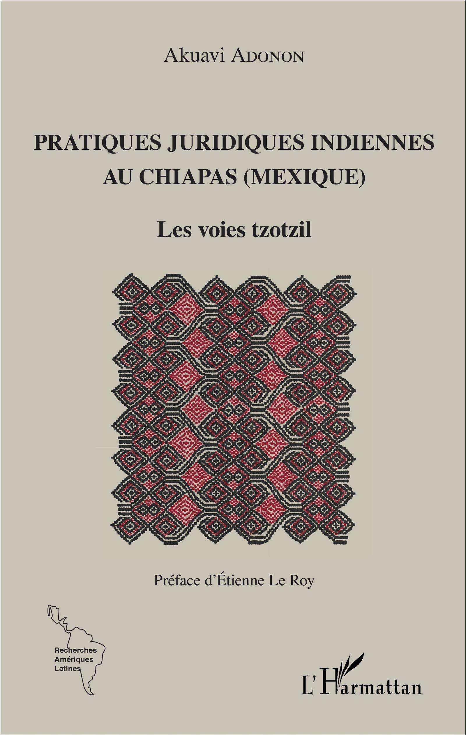 Pratiques juridiques indiennes au Chiapas (Mexique): Les voies tzotzil book