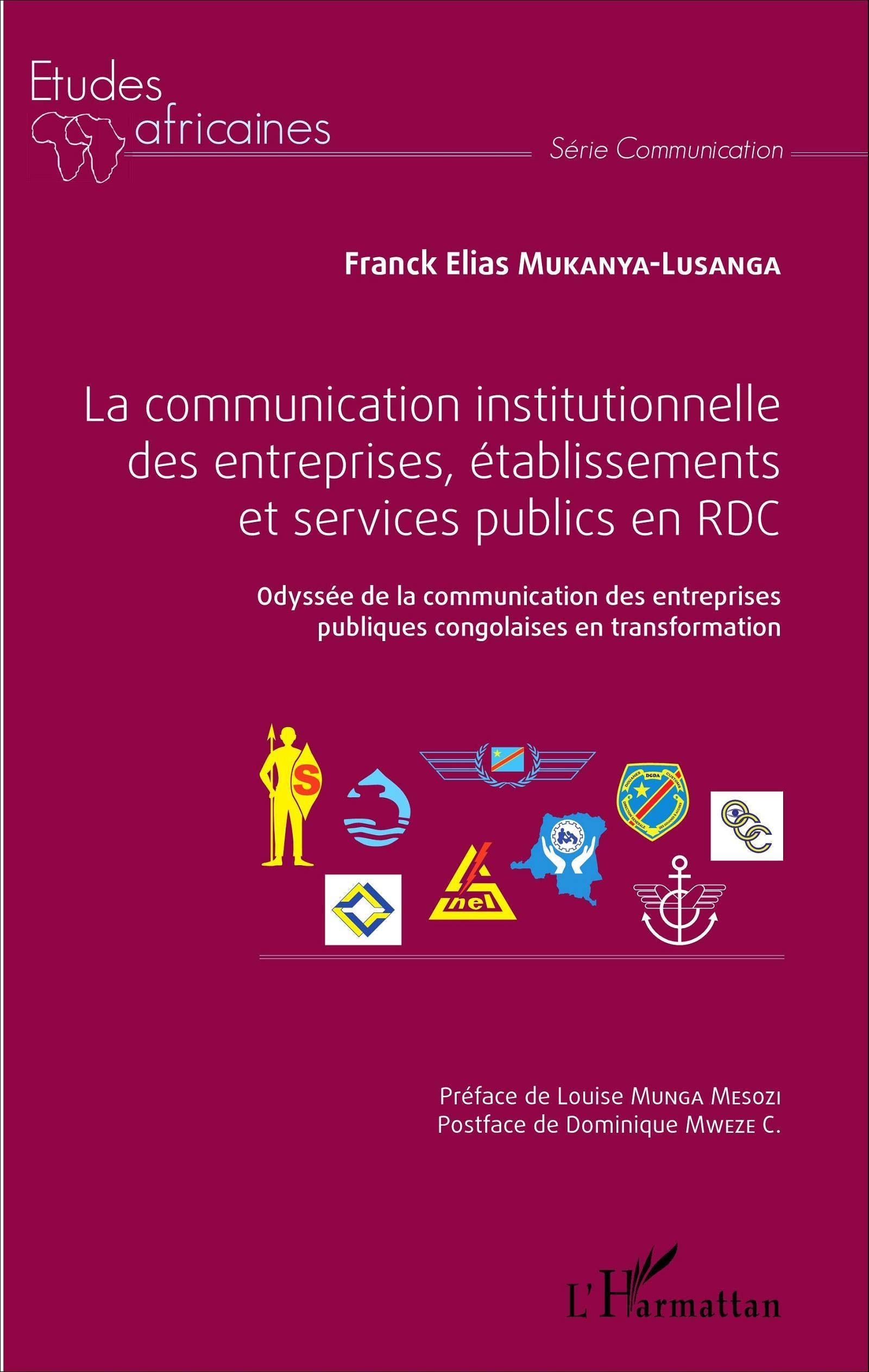 La communication institutionnelle des entreprises, établissements et services publics en RDC book