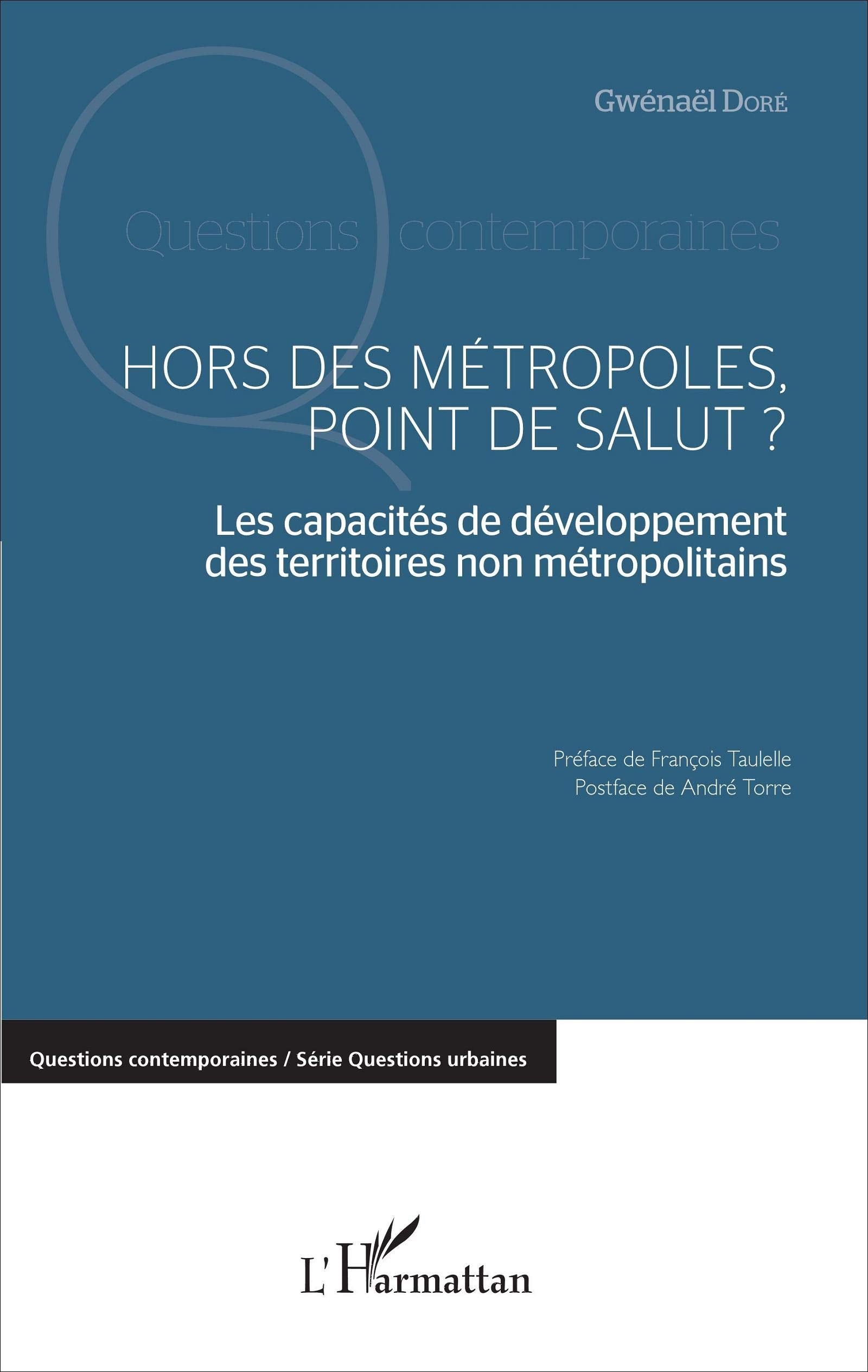 Hors des métropoles, point de salut ?: Les capacités de développement des territoires non métropolitains book