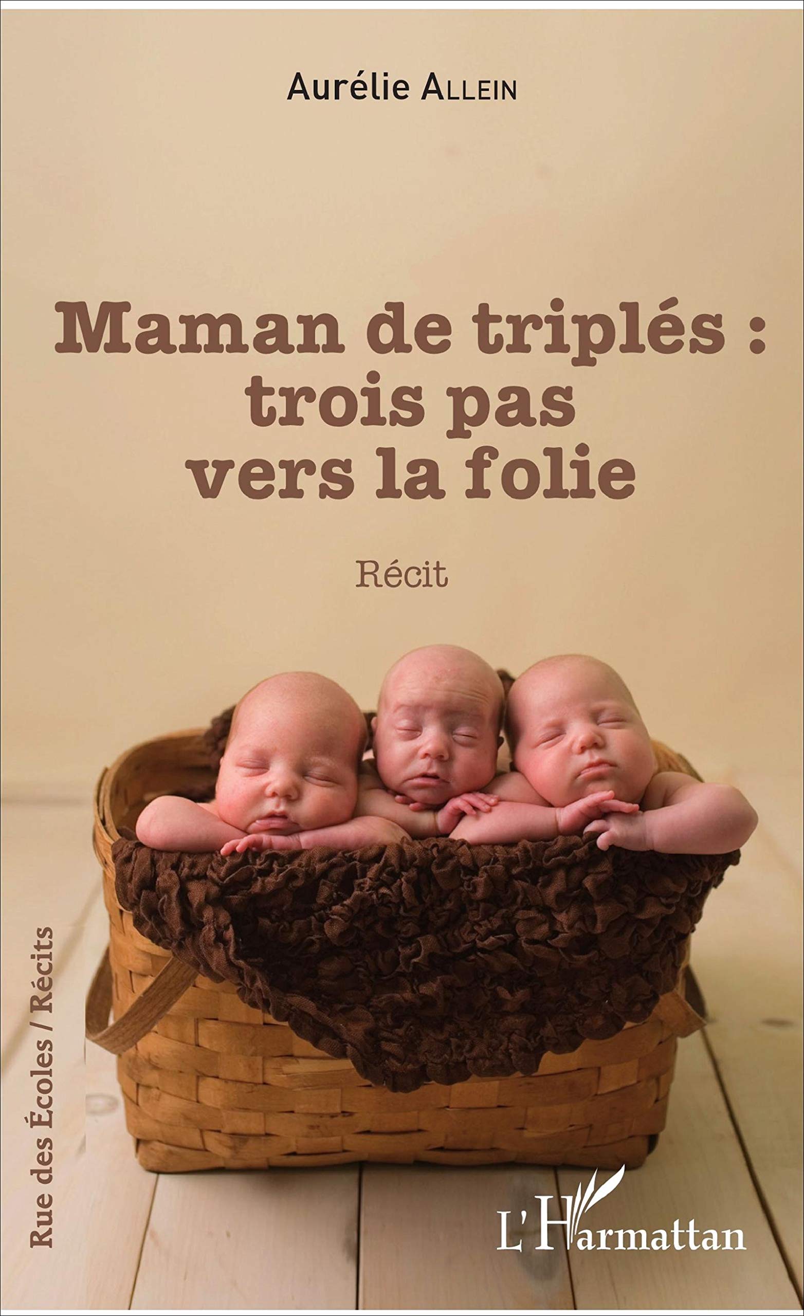 Maman de triplés : trois pas vers la folie: Récit book