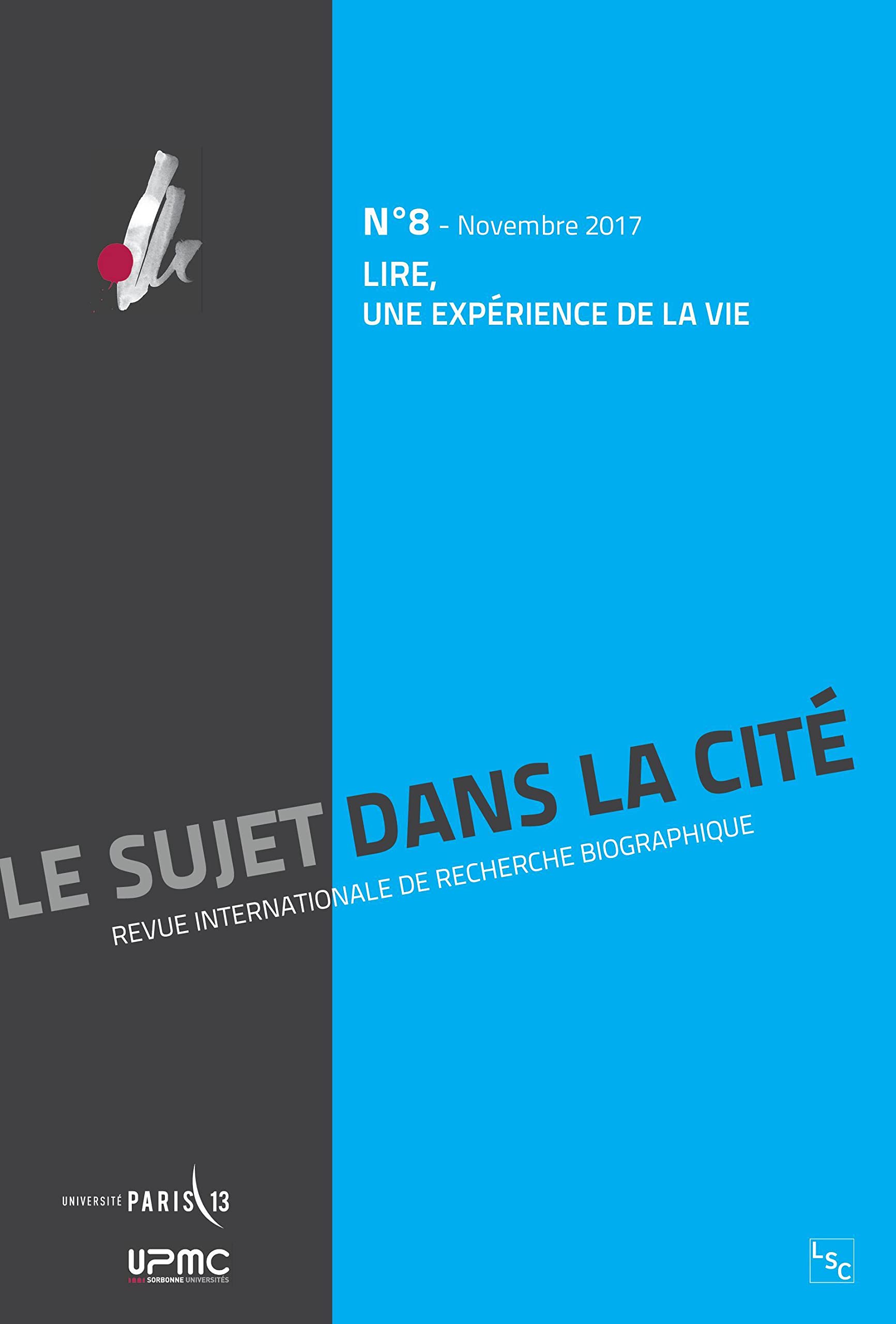 Lire une Expérience de la Vie Sujet Dans la Cite Hors Serie N 8 (le) book