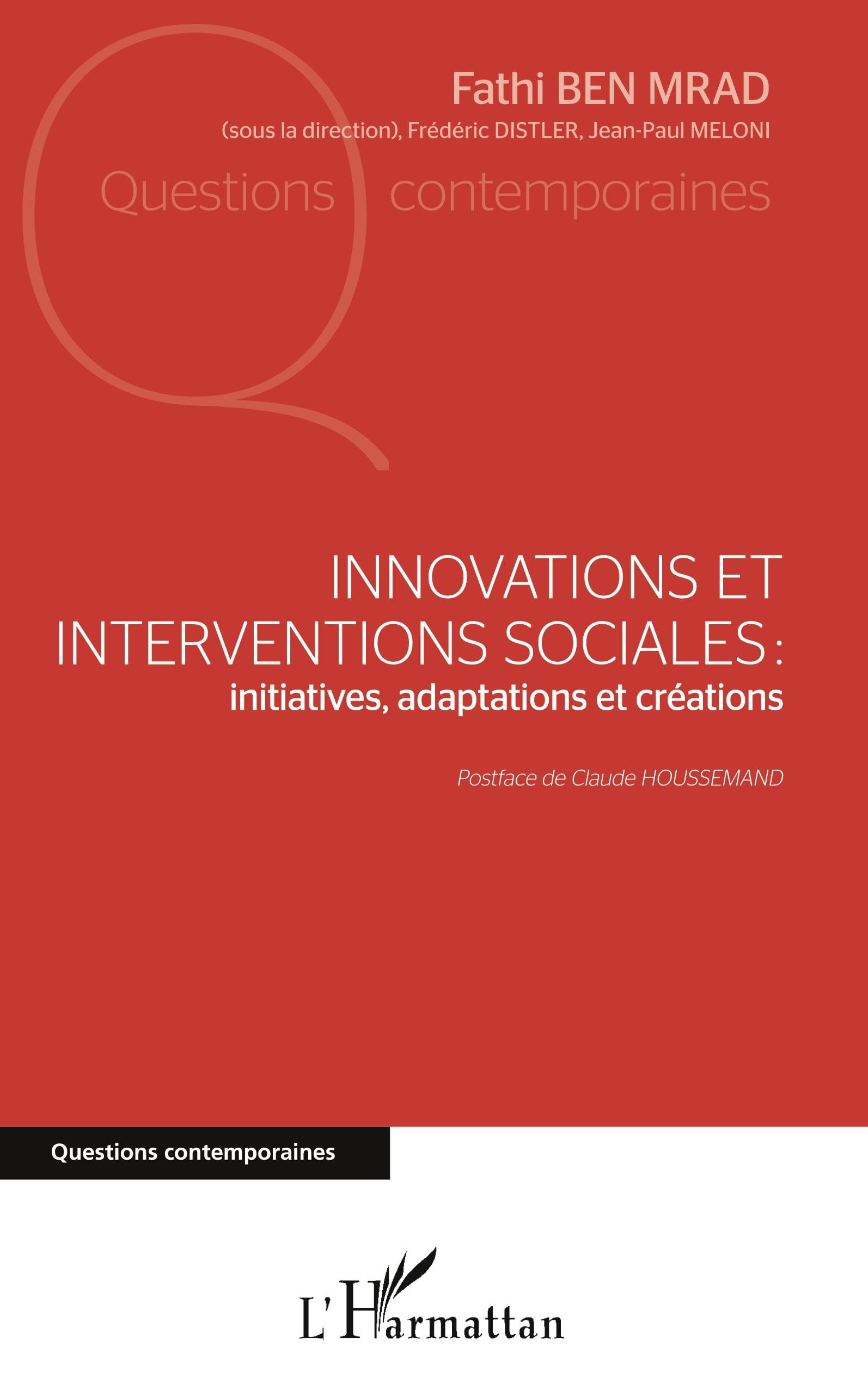 Innovations et interventions sociales : Iinitiatives, adaptations et créations book
