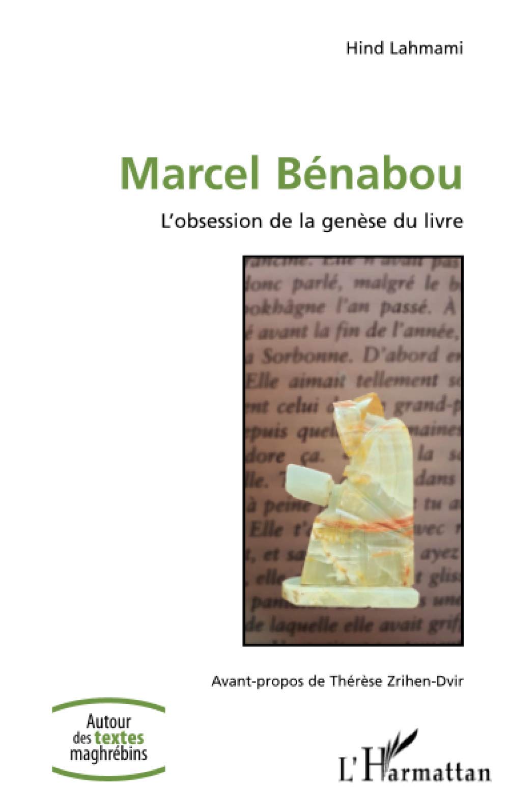 Marcel Bénabou: L'obsession de la genèse du livre book