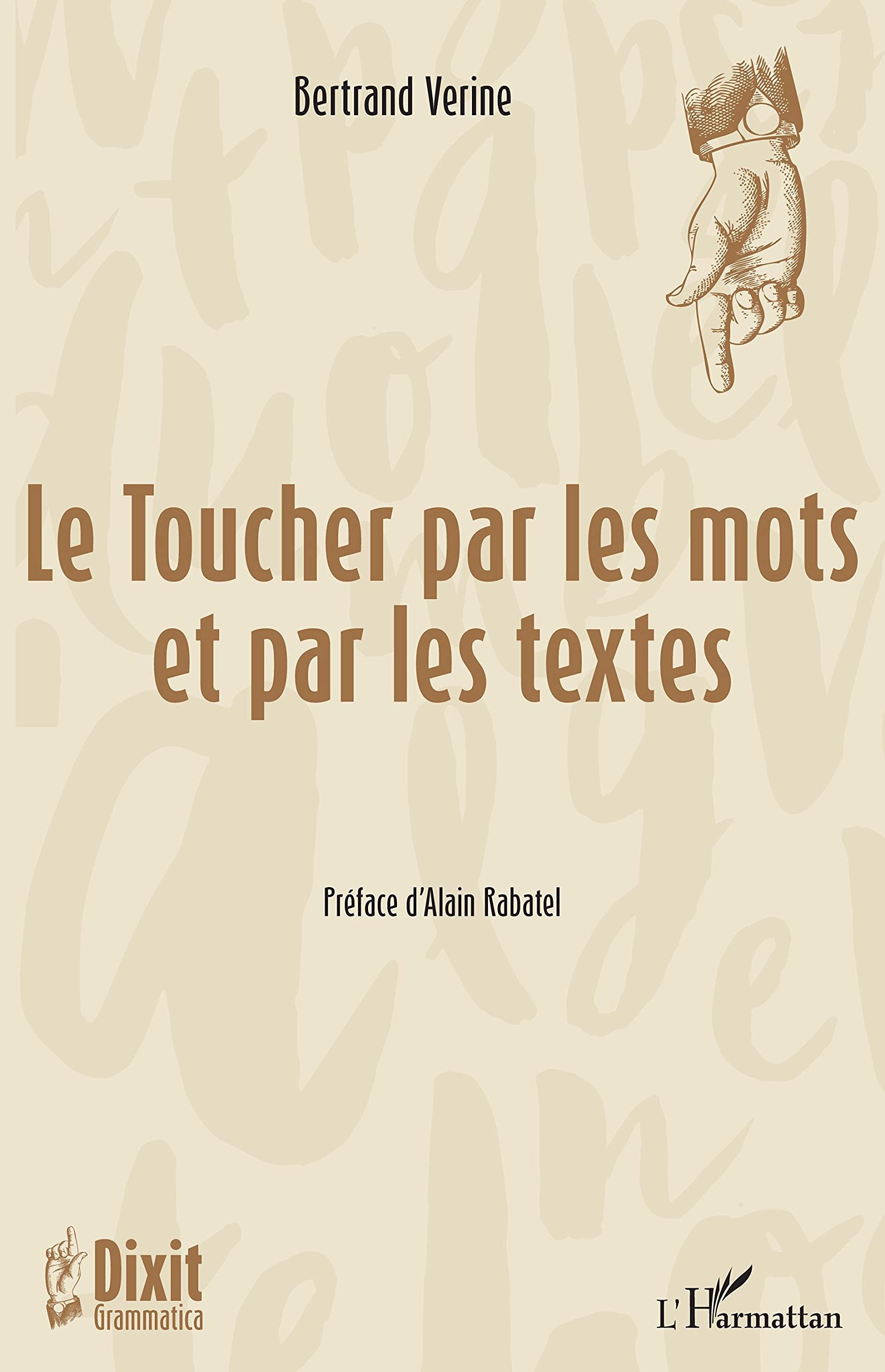 Le Toucher par les mots et par les textes book