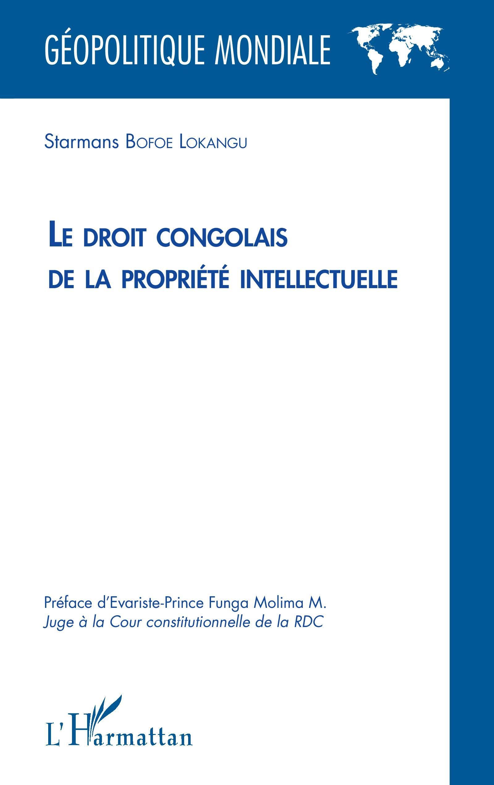 Le droit congolais de la propriété intellectuelle book