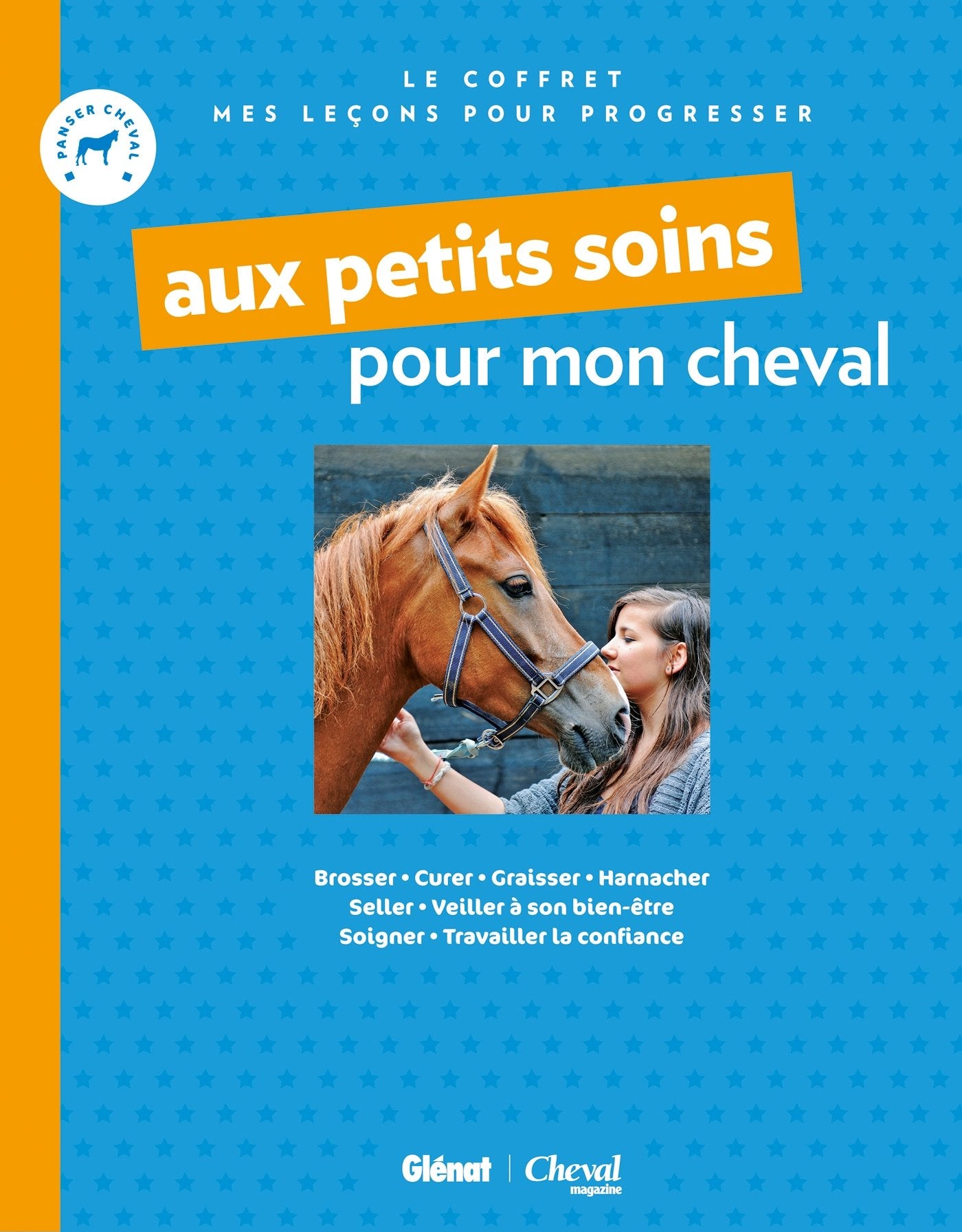 Coffret : Aux petits soins pour mon cheval: Avoir un cheval à soi + Je prends soin de mon cheval book