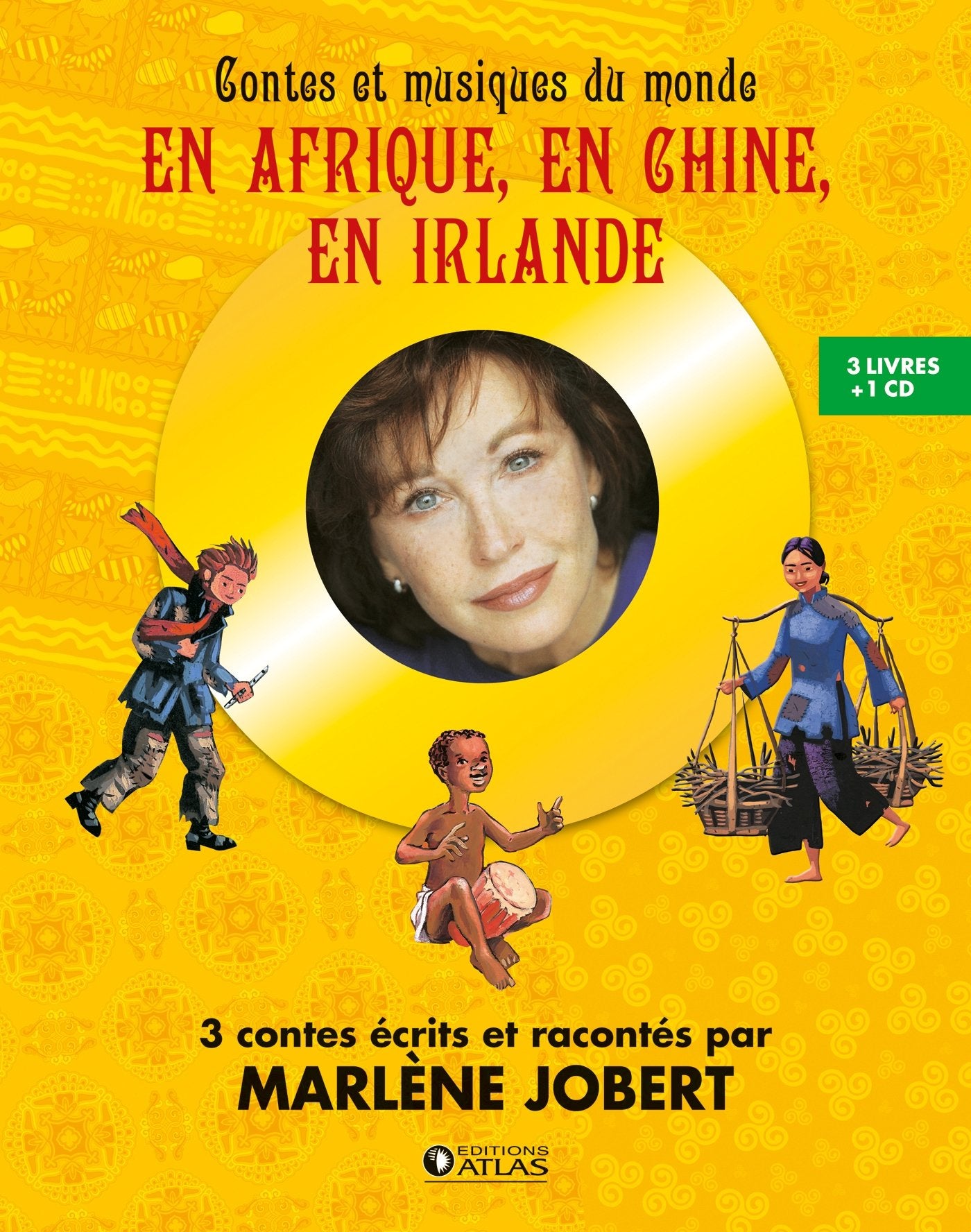 Coffret 3 contes et musiques du monde n°1: Lou-Kiang, Kouamé, Paddy Joe Fairy Tales & Legends
