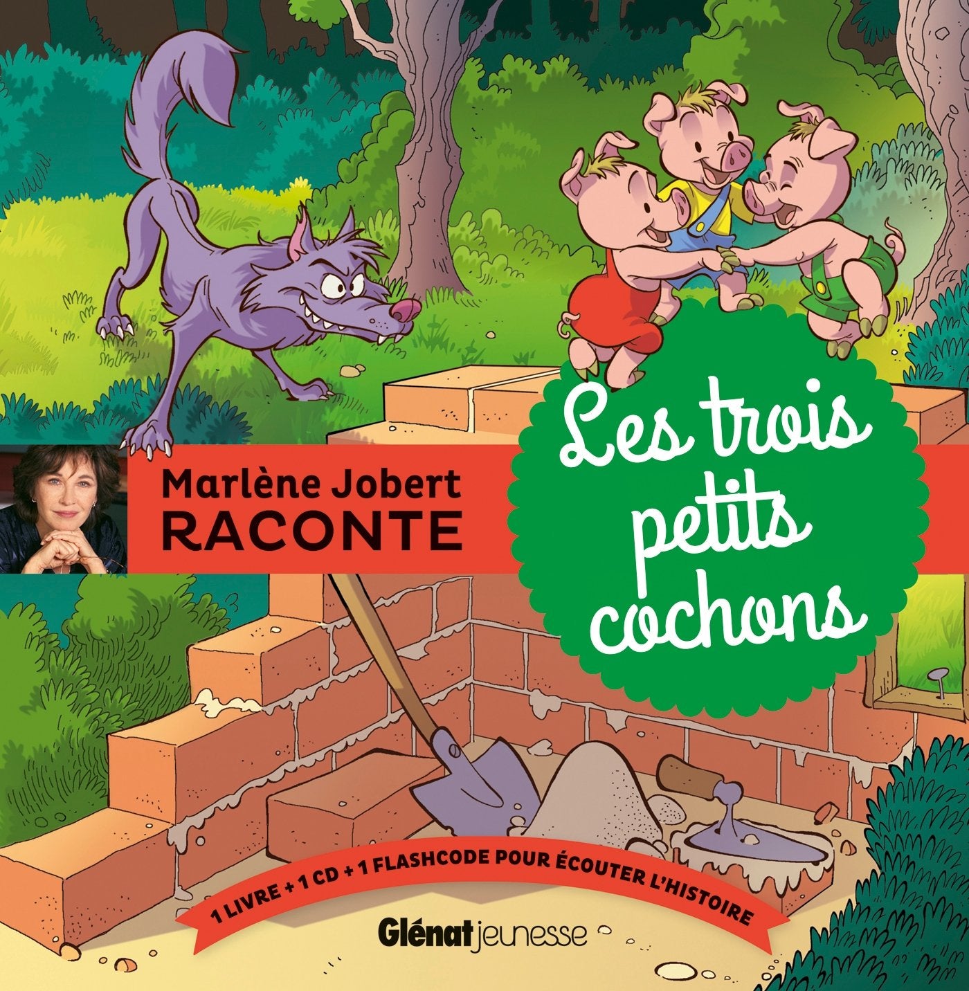 Les trois petits cochons: d'après Charles Perrault - Livre CD Foreign Languages ​​& Dictionaries