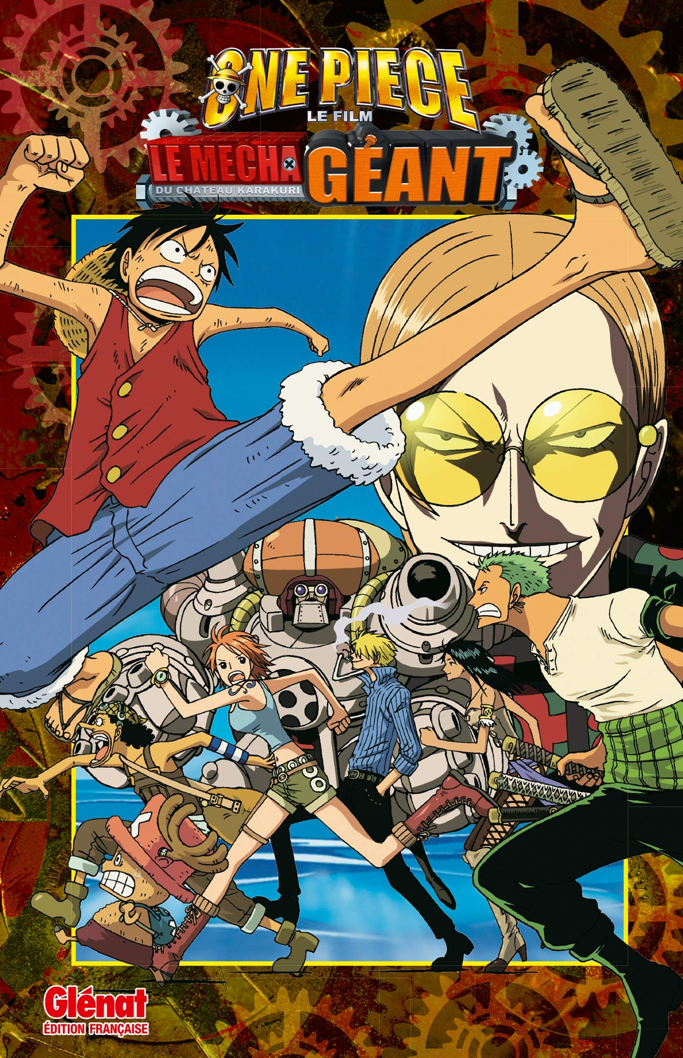 One Piece Anime comics - Le mecha géant du château Karakuri: Le film Manga