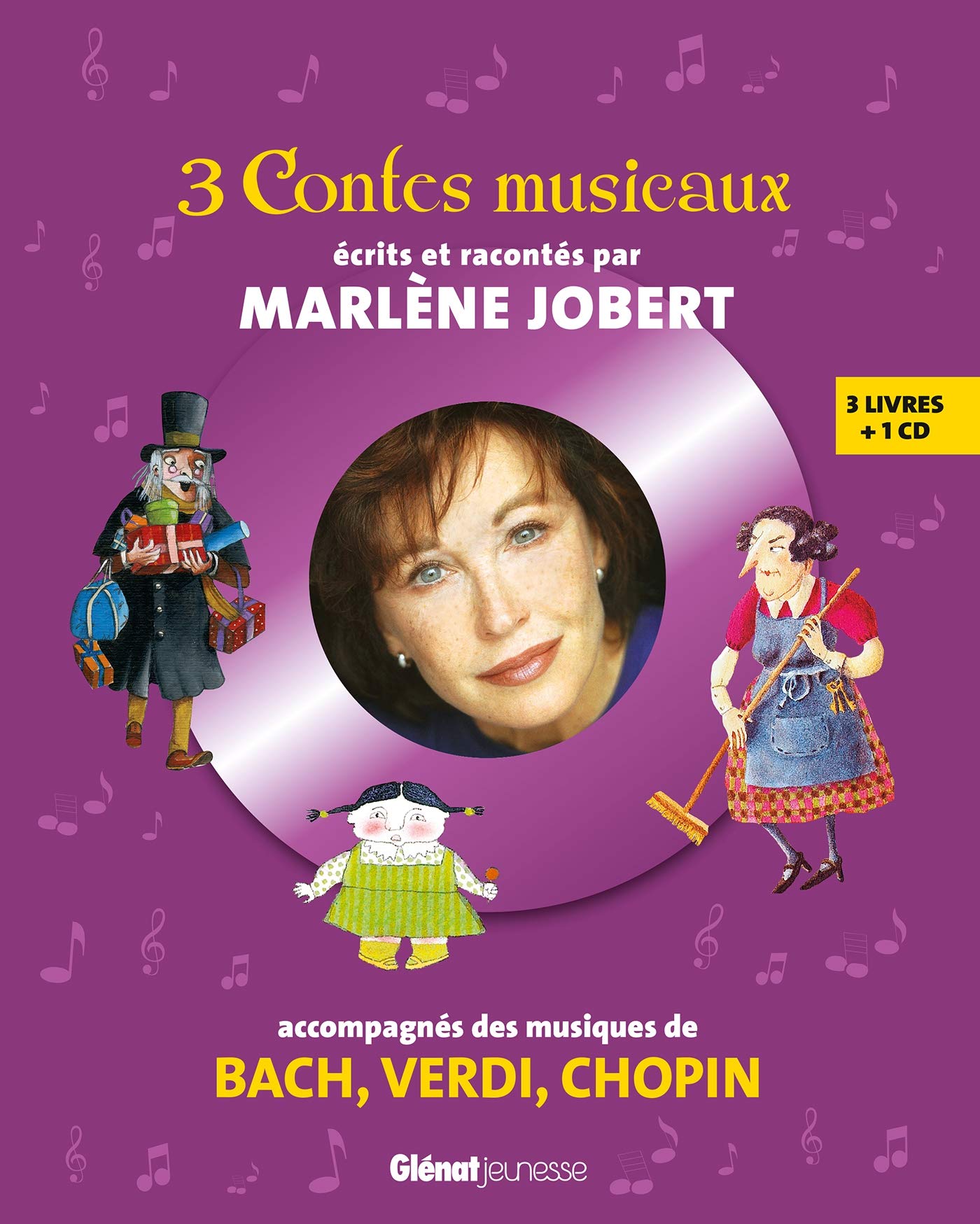 Coffret 3 contes musicaux n°4: Livre CD pour faire découvrir les musiques de Bach, Verdi, Chopin Fairy Tales & Legends